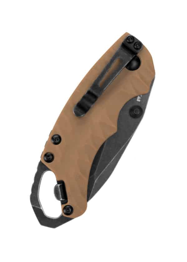 Vreckový nôž Kershaw Shuffle II, svetlohnedý, BlackWash
