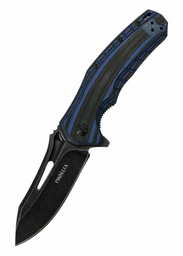 Taschenmesser Proelia Drop Point, blackwash, Defcon
