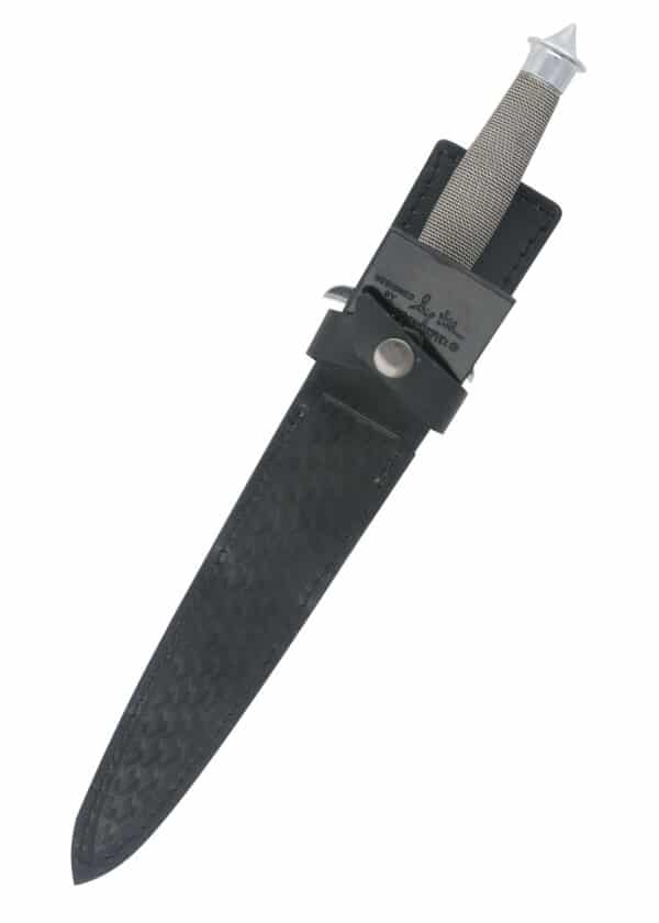 Gil Hibben - Silver Shadow Dolch mit Scheide
