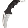 Honshu Karambit-Messer, Silberfarben, mit Stiefelscheide