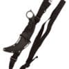 Honshu Karambit-Messer, Schwarz, mit Schultergurt
