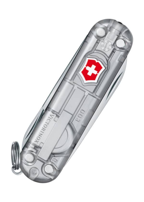 SilverTech, SwissLite, strieborný transparentný s LED