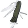 Schweizer Soldatenmesser 08, grün/schwarz