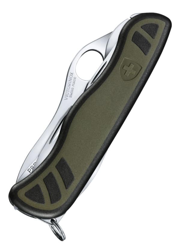 Schweizer Soldatenmesser 08, grün/schwarz