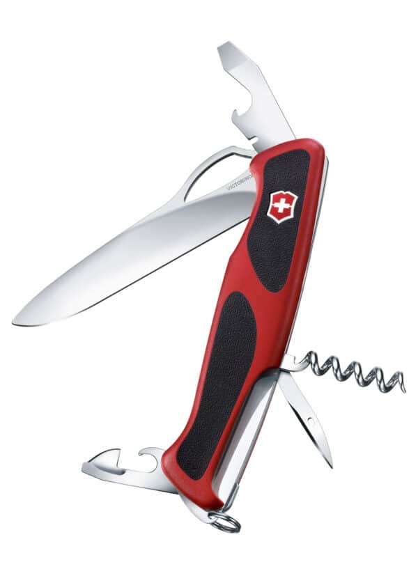 RangerGrip 61, 130mm, 2 Komponenten-Schalen,rot/schwarz