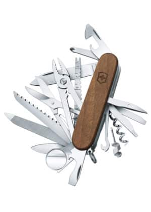 SwissChamp Wood, 91 mm, Nussbaumholz