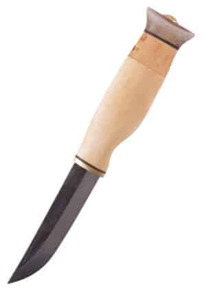 Lovecký nôž Vuolupuukko s rukoväťou z parohu, Wood-Jewel