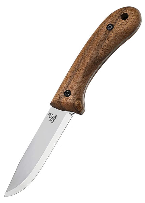 Bushcraft nôž, uhlíková oceľ a kožená pošva, BeaverCraft