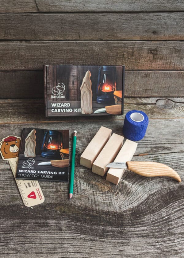 Beavercraft, súprava na vyrezávanie Zauberer – štartovacia súprava na vyrezávanie