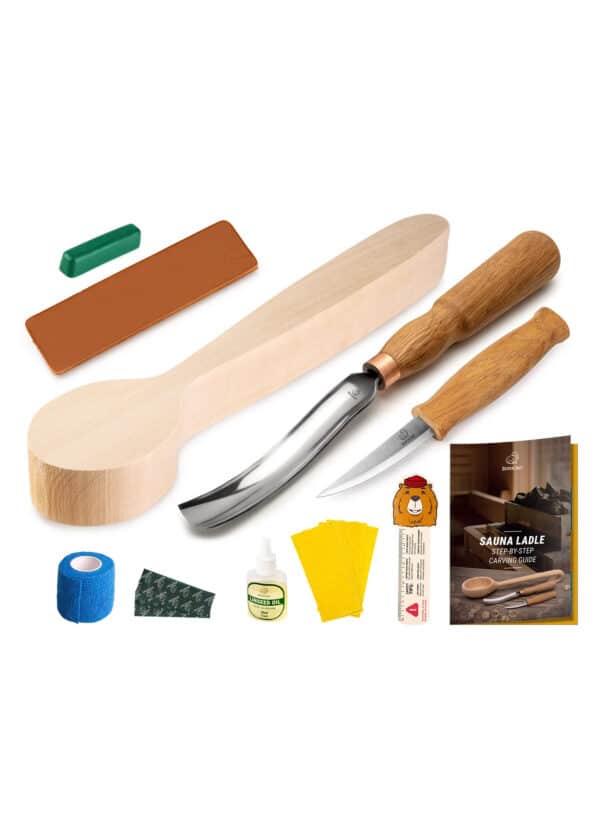 Beavercraft, súprava na vyrezávanie saunovej naberačky