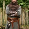 Doppelter Ledergürtel Arnulf, braun