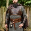 Doppelter Ledergürtel Arnulf, braun