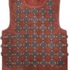 Wildleder Torso Rüstung Vidar, braun
