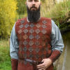 Wildleder Torso Rüstung Vidar, braun