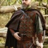 Wildleder Torso Rüstung Vidar, braun