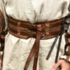 Gürtel Sindri aus Fettleder, braun