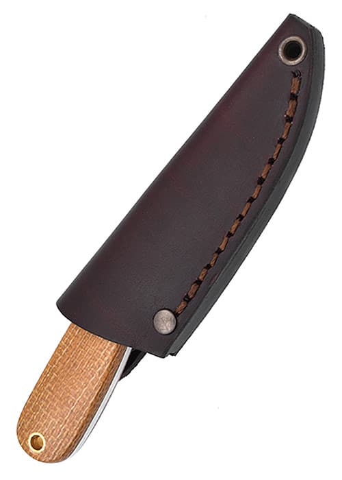 Brisa Necker 70 - Mustard Micarta, Scandi