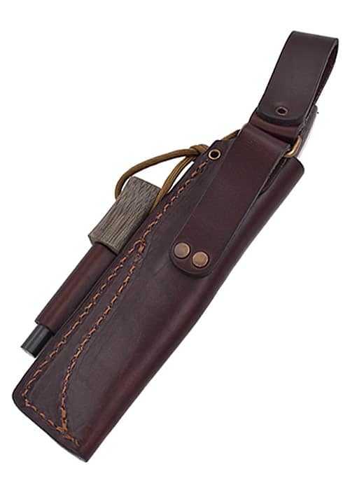 Brisa Trapper 95 - Grünes Micarta, Scandi, Feuerstahl