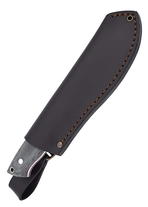 Brisa Nessmuk 125 - Schwarzes Micarta, Scandi