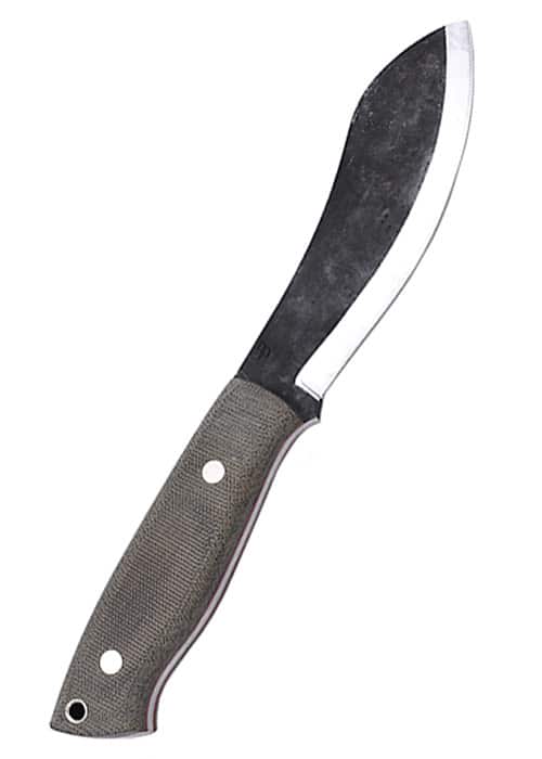 Brisa Nessmuk 125 - Grünes Micarta, Scandi