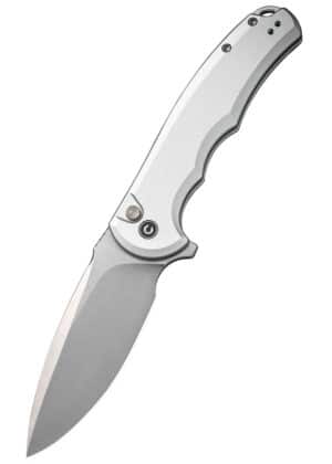 CIVIVI BUTTON LOCK PRAXIS, Aluminium, Silber, Taschenmesser