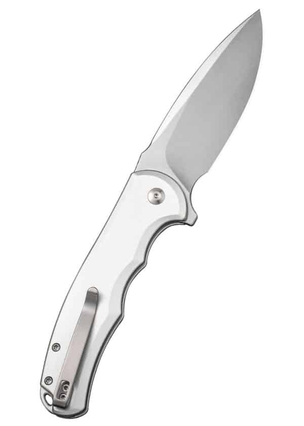 CIVIVI BUTTON LOCK PRAXIS, Aluminium, Silber, Taschenmesser