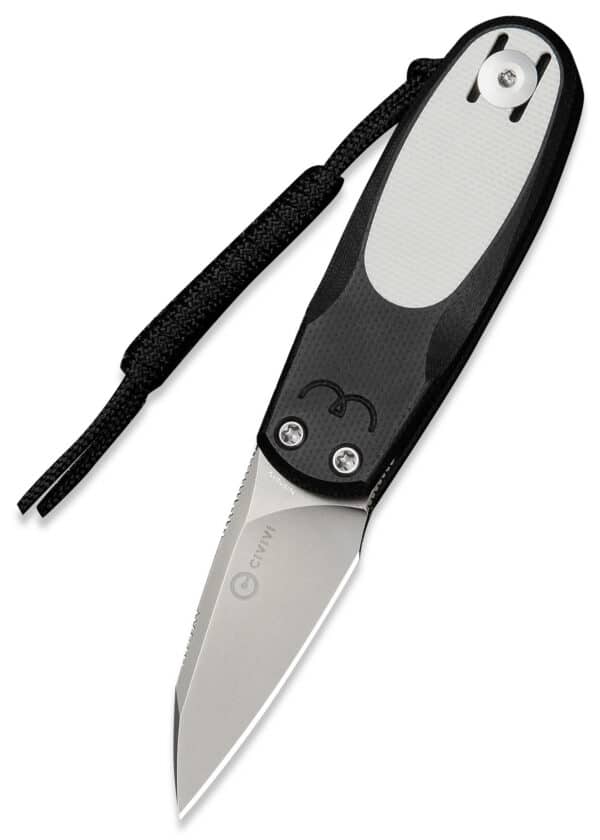 Civivi Purr Nitro-V Black + White G10, vreckový nôž