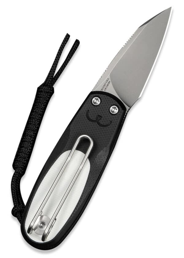 Civivi Purr Nitro-V Black + White G10, vreckový nôž