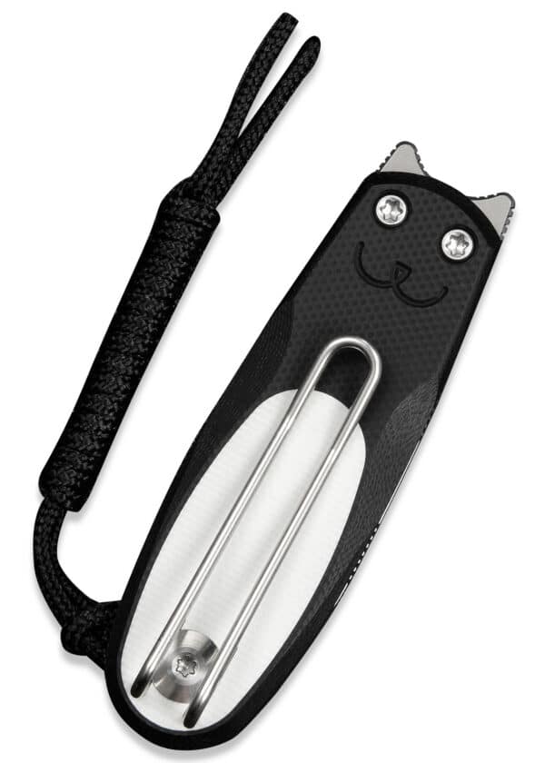 Civivi Purr Nitro-V Black + White G10, vreckový nôž