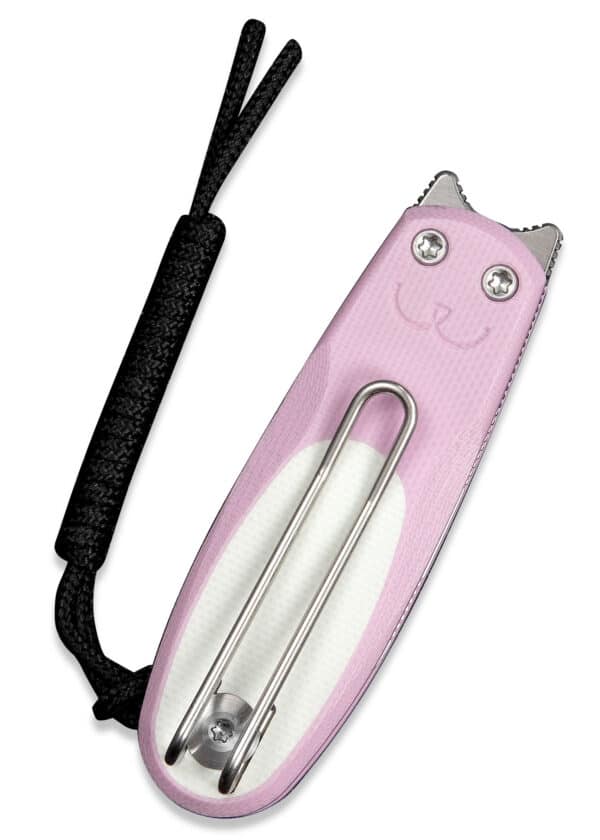 Civivi Purr Nitro-V ružová + biela G10, vreckový nôž