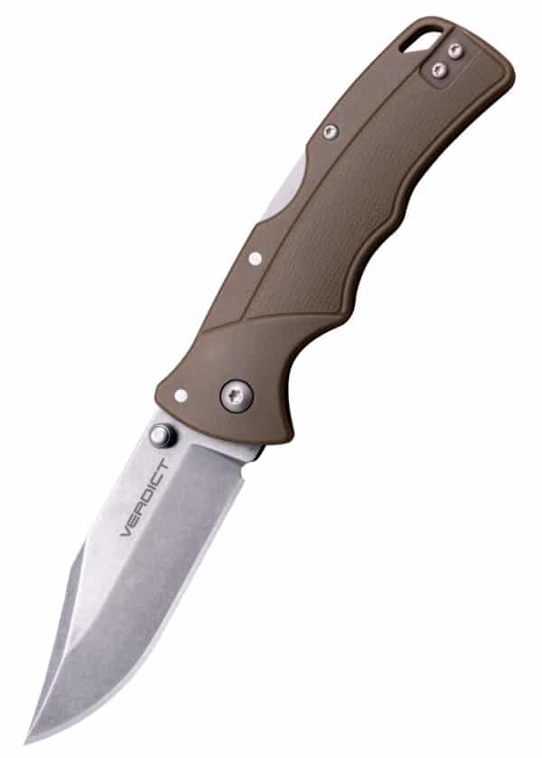 Taschenmesser Verdict, Clip-Point, 4116SS, Flat Dark Earth Griff