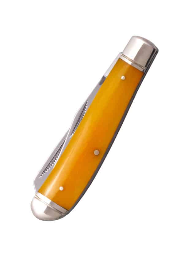 Vreckový nôž Mini Trapper, rukoväť zo žltej kosti, Cold Steel