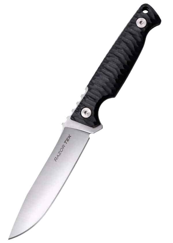 Razor Tek, Feststehendes Messer, 4-Zoll-Klinge, 3 mm stark