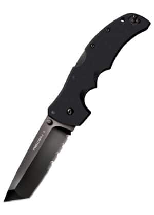Taschenmesser Recon 1 Tanto Pt., S35VN, Schwarz, Teilwellenschliff