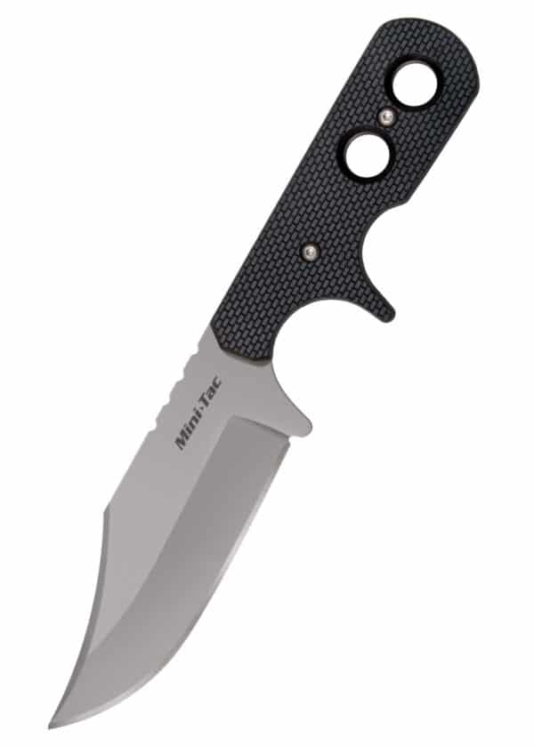 Mini Tac Bowie, krčný nôž s hladkou čepeľou
