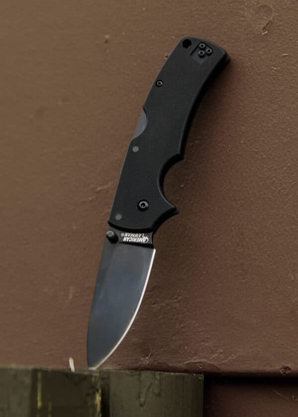 Taschenmesser American Lawman, S35VN, Schwarz