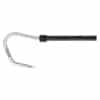Cuda Gaff aus Kohlefaser, 2,44 m Schaft mit 10 cm Haken