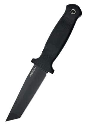 Feststehendes Messer Demko Armiger 4, Tanto, Schwarz