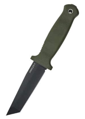 Feststehendes Messer Demko Armiger 4, Tanto, Olivgrün