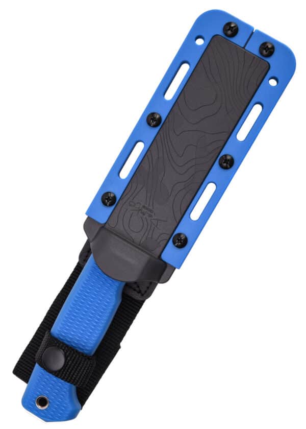 Feststehendes Messer Demko Freereign, Blau-Grau
