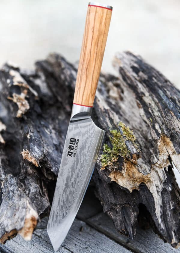 Kochmesser, 20 cm Klingenlänge, Damaststahl
