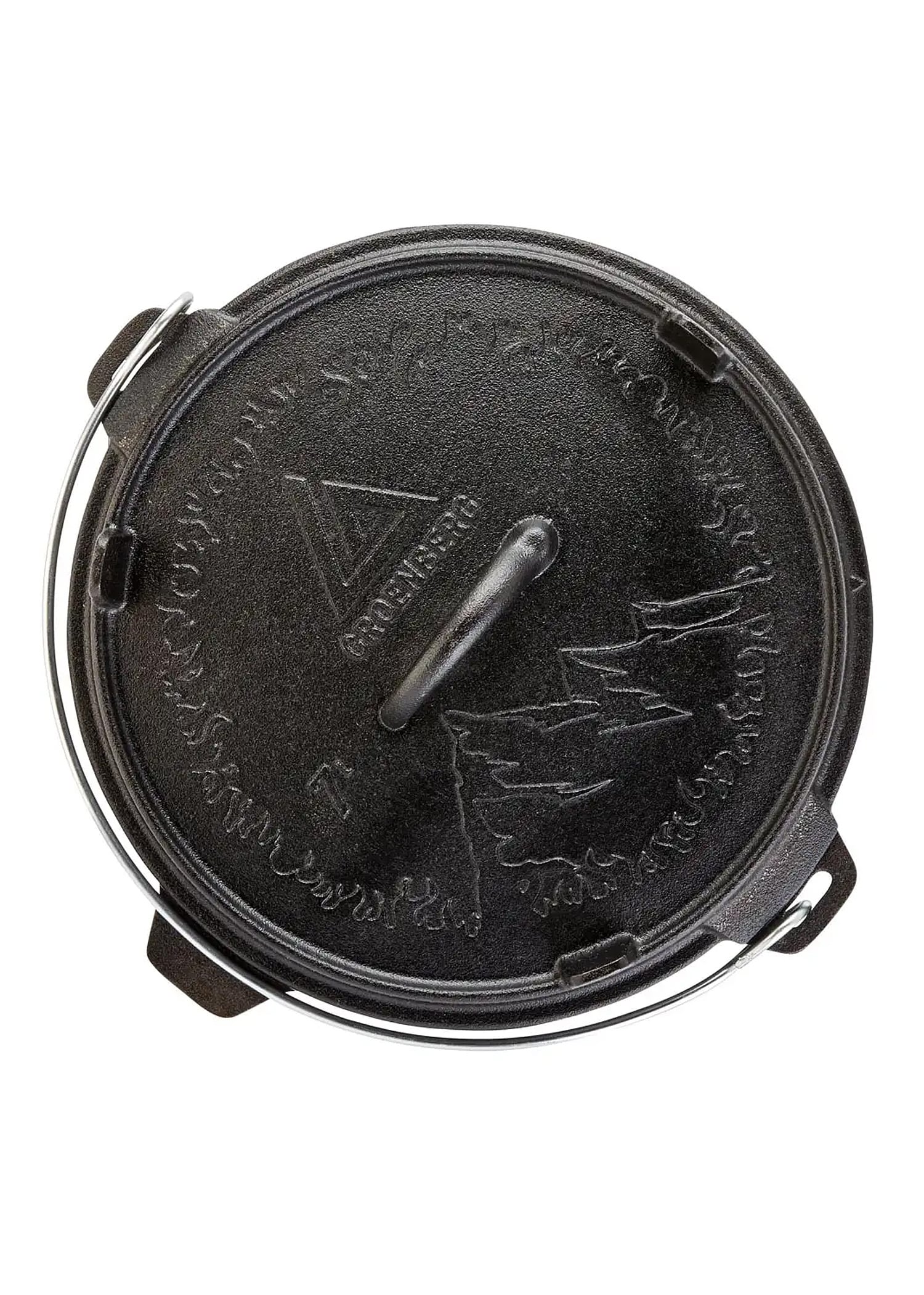 Dutch Oven 7l, Gusseiserner Topf 30 cm
