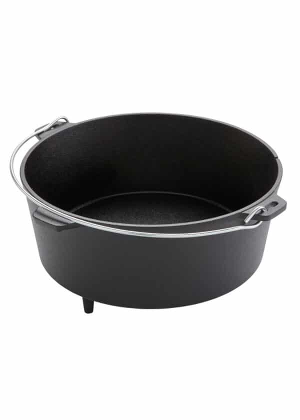 Dutch Oven 10l, Gusseiserner Topf 33 cm