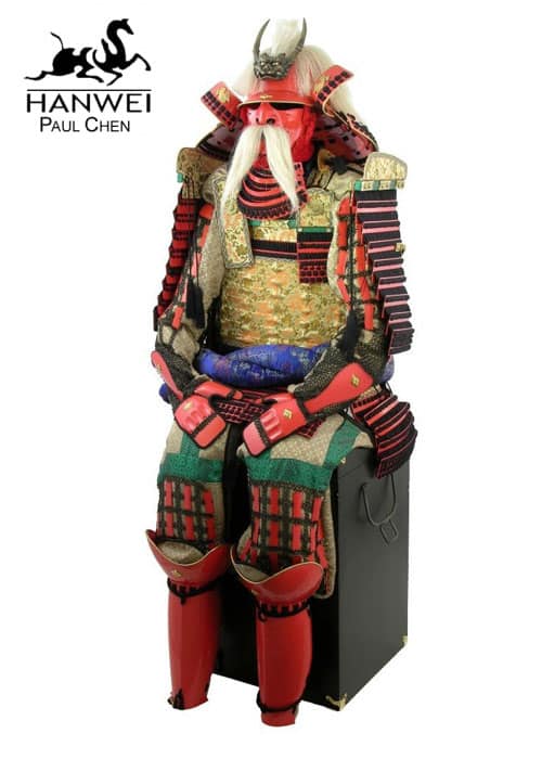 Rüstung des Samurai-Kriegers Takeda Shingen
