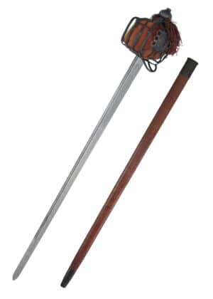 Schottisches Backsword mit Korbgefäß, Antikversion