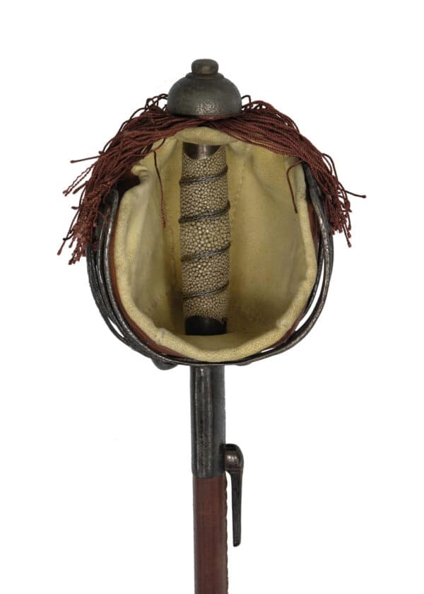 Schottisches Backsword mit Korbgefäß, Antikversion