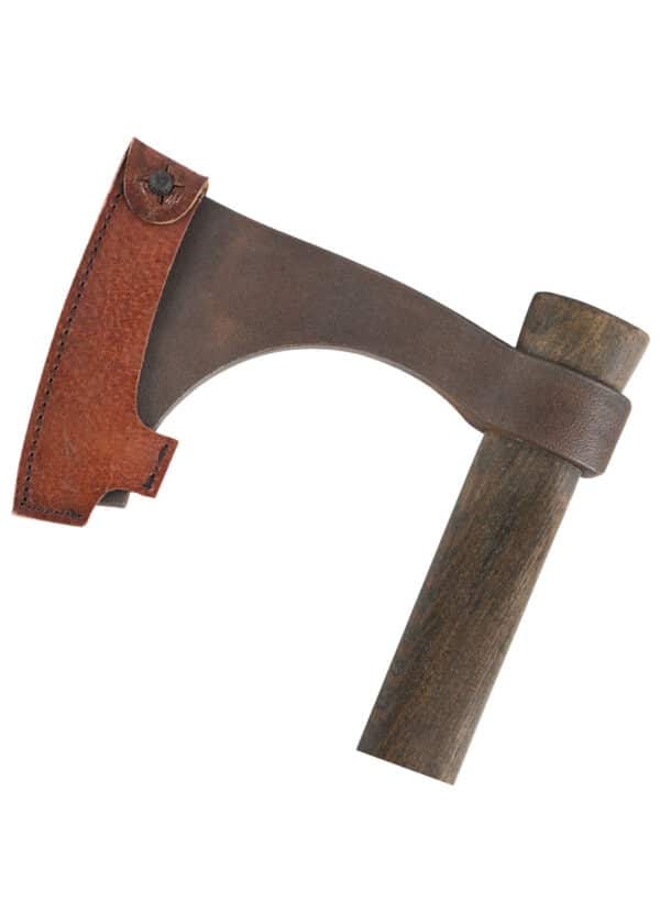Bartaxt, geschmiedet, Antikfinish