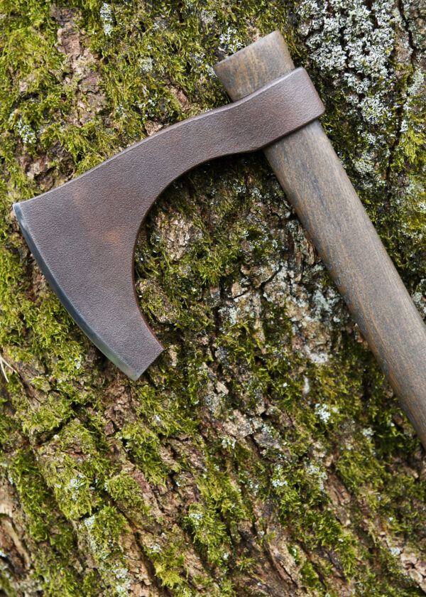 Bartaxt, geschmiedet, Antikfinish