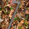 Kurze Wikingeraxt, geschmiedet, Antikfinish