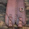 Miedergürtel aus Leder, braun